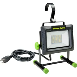Garage Work Lights: Light Type: Portable Work Light; Mount Type: Hook; Color: Black