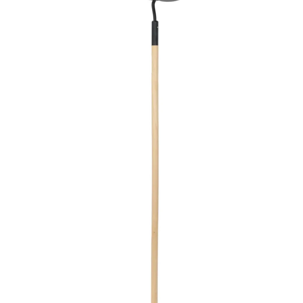 Garden Hoe: 4-1/8" High, 6-1/4" Wide, Square, Steel