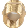 Garden Hose Fitting: 0.75" Hose, Male Hose to Male Pipe, Brass