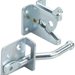 Gate Latches: Mount Type: Screw; Finish/Coating: Zinc