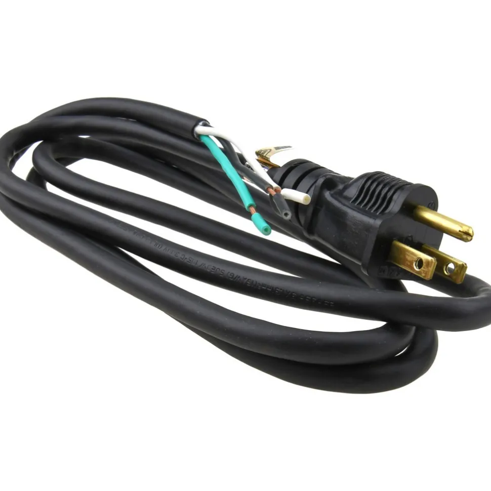 9', 16/3 Gauge/Conductors, Black Outdoor Replacement Cord