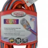 50', 12/3 Gauge/Conductors, Orange/Blue Outdoor Extension Cord