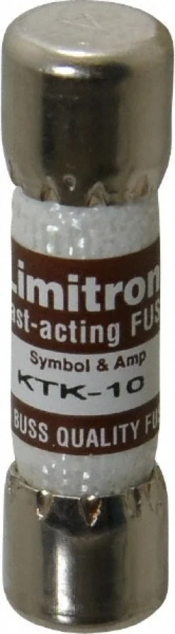 General Purpose Fuse: Fast-Acting, 600.00 V, 10.0000 A