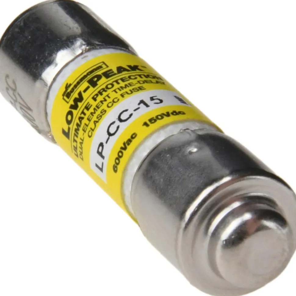 General Purpose Fuse: Time Delay, CC, 15.0000 A