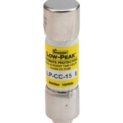 General Purpose Fuse: Time Delay, CC, 15.0000 A