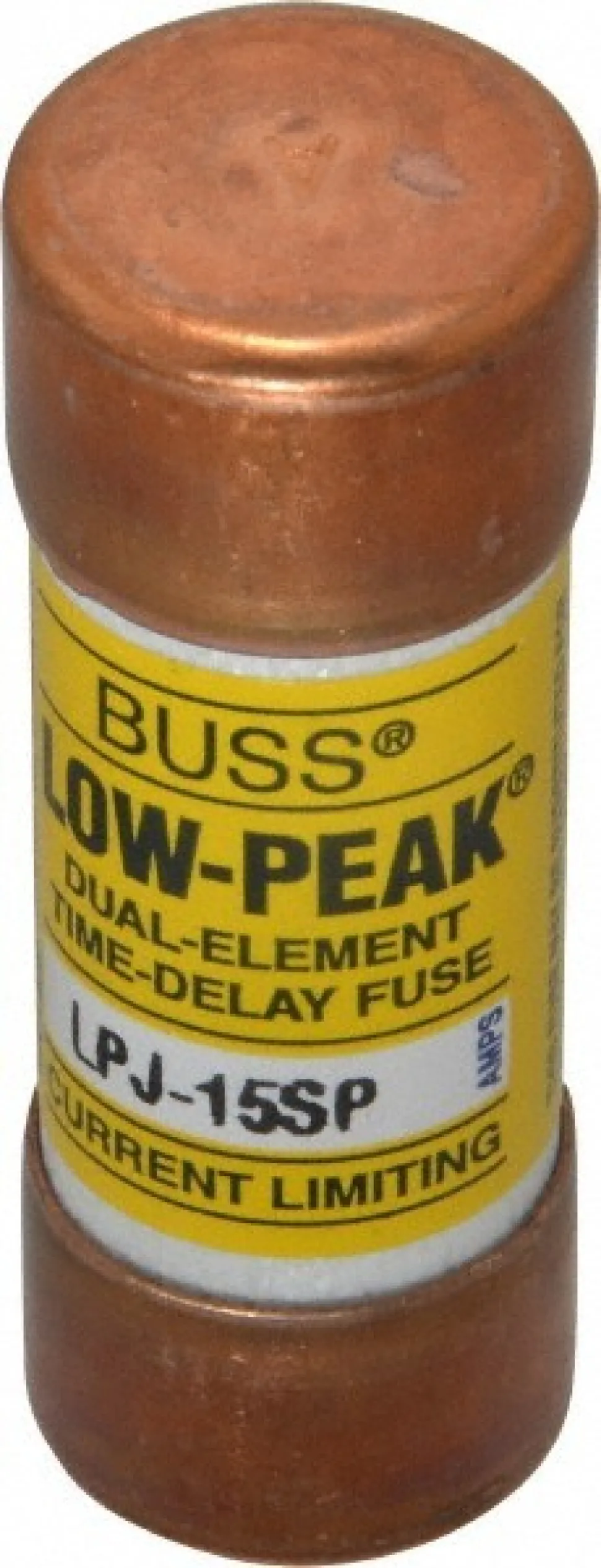 General Purpose Fuse: Time Delay, J, 15.0000 A