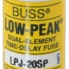 General Purpose Fuse: Time Delay, J, 20.0000 A