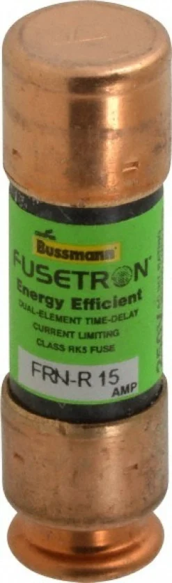 General Purpose Fuse: Time Delay, RK5, 15.0000 A