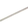 General-Purpose Threaded Rod: 1/4-20, 6' OAL, Low-Carbon Steel, Zinc Finish