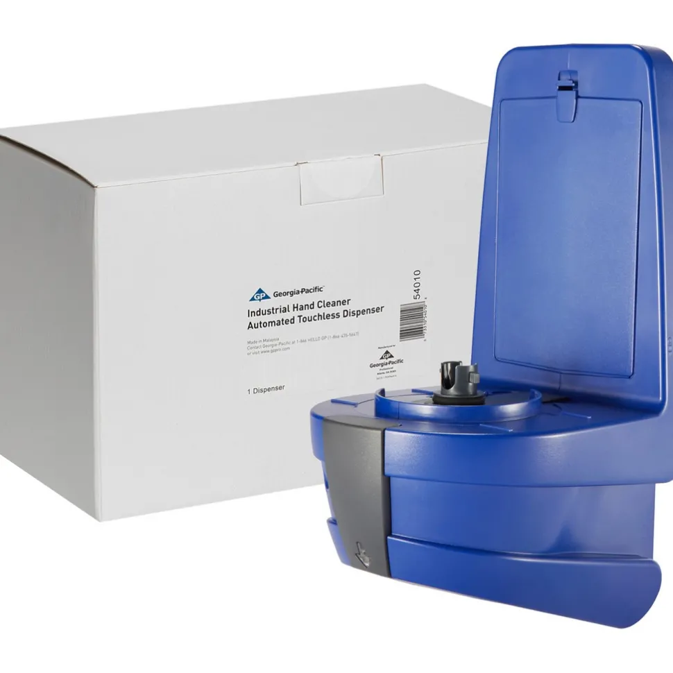 Georgia-Pacific Automatic Touchless Industrial Hand Cleaner Dispenser, Blue