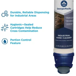 Georgia-Pacific Manual Industrial Hand Cleaner Dispenser, Blue