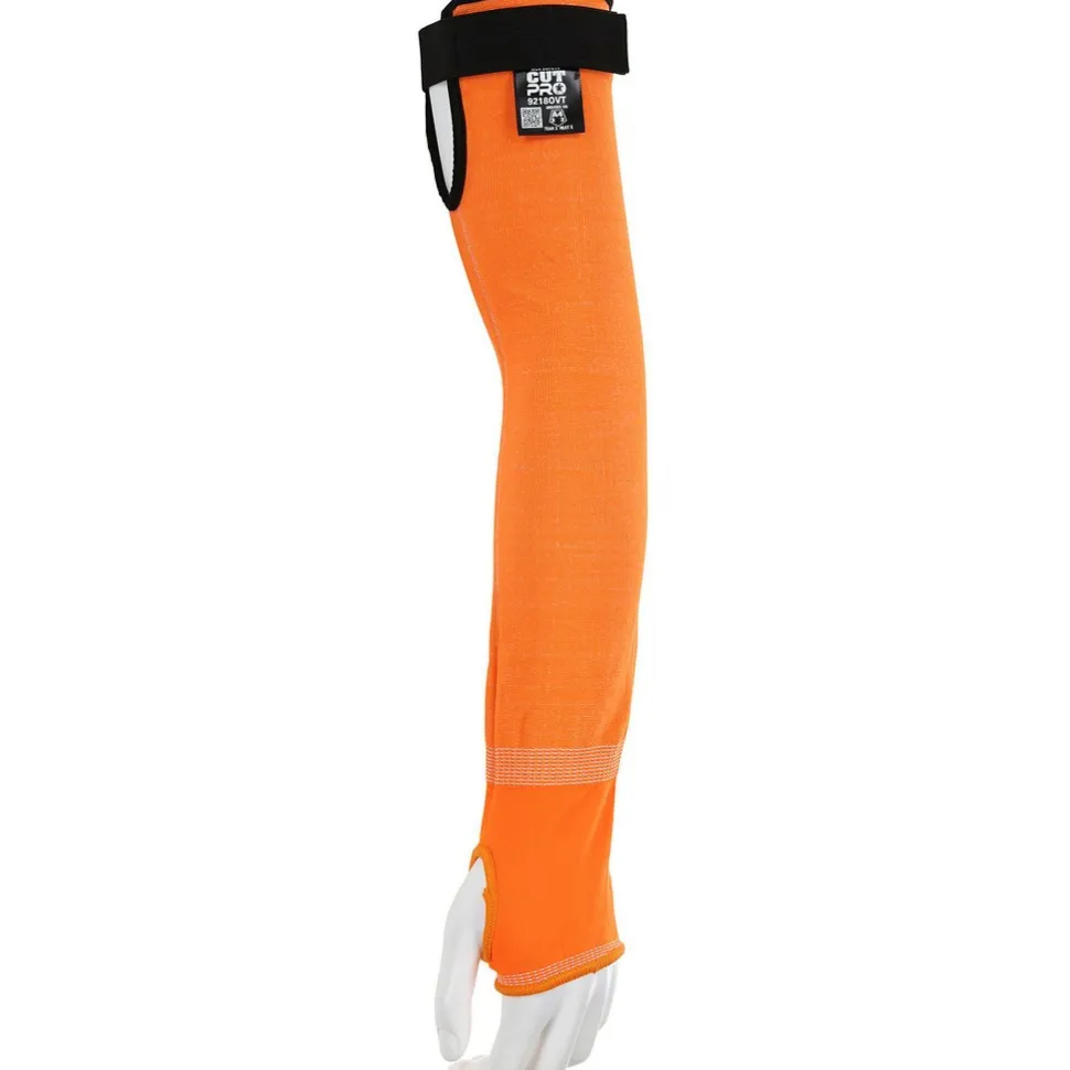 Glove: HPPE, Orange, ANSI Cut A5