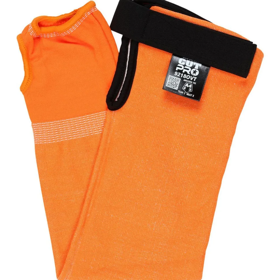 Glove: HPPE, Orange, ANSI Cut A5