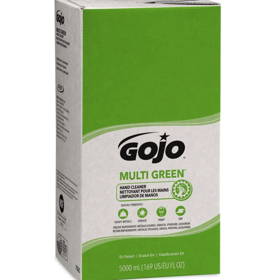 GOJO MULTI GREEN Hand Cleaner, 5000 mL Refill for GOJO PRO TDX Dispenser