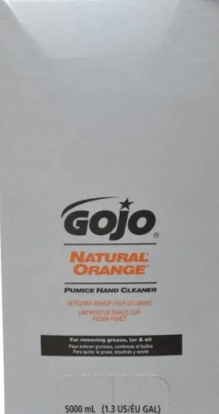GOJO NATURAL* ORANGE Pumice Hand Cleaner, 5000 mL Refill for GOJO PRO TDX Dispenser