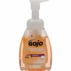 GOJO Premium Foam Antibacterial Handwash, 7.5 fl oz Foamer Bottle w/ Pump