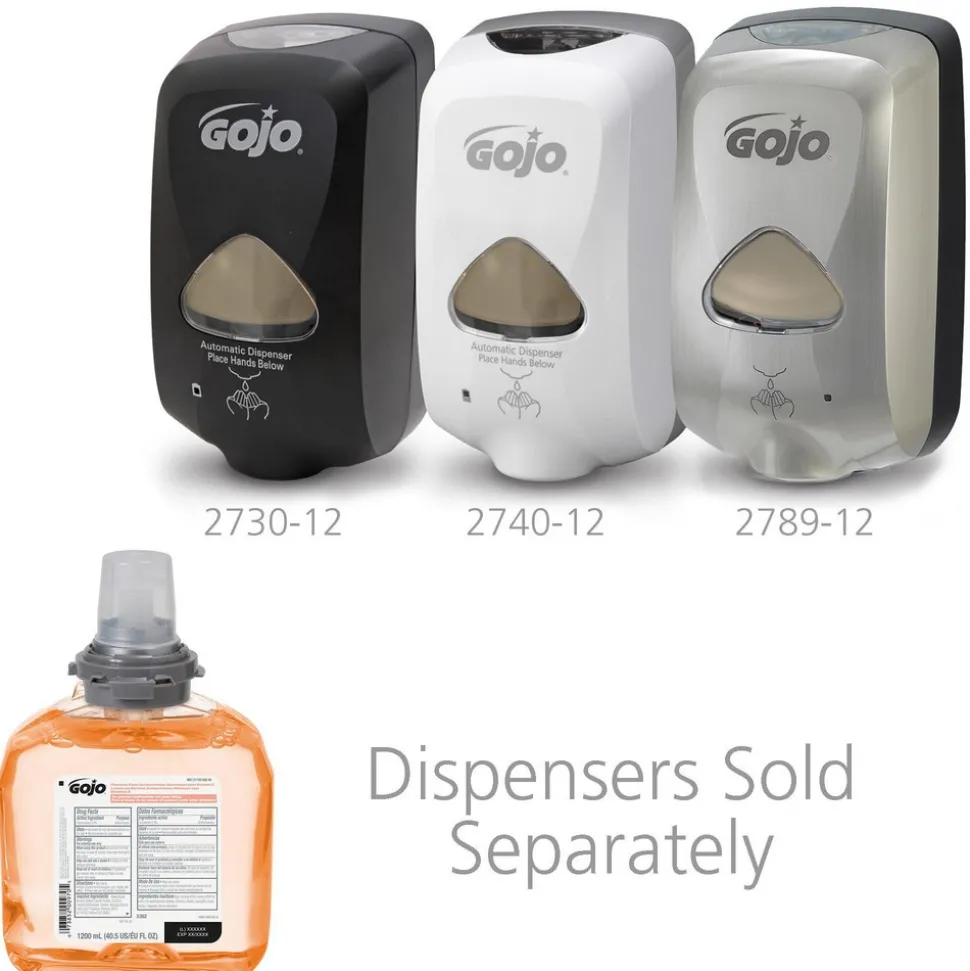 GOJO Premium Foam Antibacterial Handwash, 1200 mL Refill for GOJO TFX Dispenser
