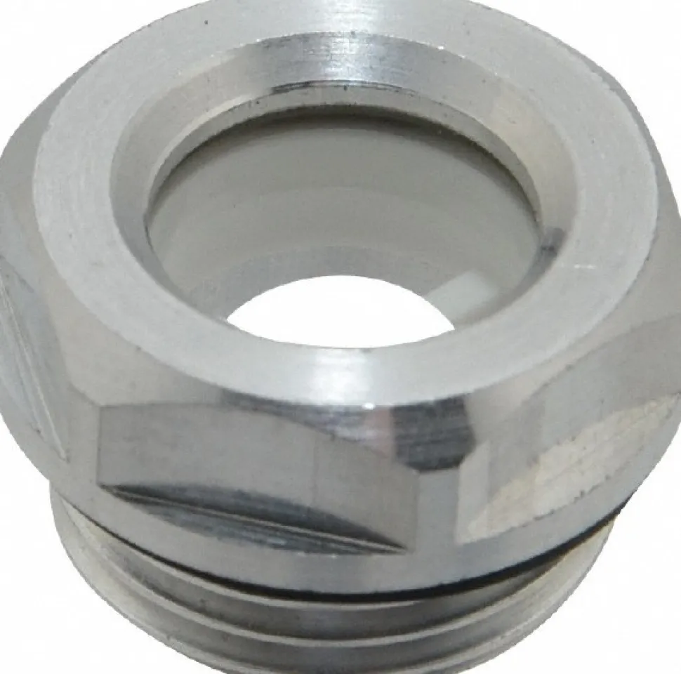 G 1/2 Thread, 23mm Distance Across Flats, Aluminum Oil Level Sight Glasses