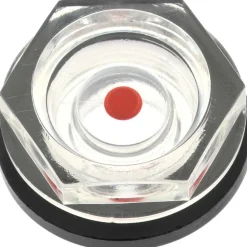 G 1/4 Thread, 17mm Distance Across Flats, Plastic Oil Level Sight Glasses