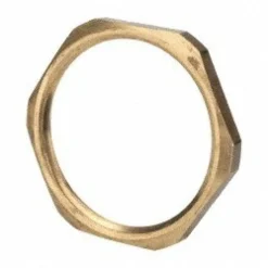 G 1-1/4 Thread, 46mm Distance Across Flats, Brass Oil Level Sight Glasses