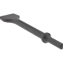 Hammer & Chipper Replacement Chisel: Flat, 1-1/2" Head Width, 6-1/2" OAL