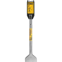 Hammer & Chipper Replacement Chisel: Scaling, 3" Head Width, 12" OAL, 1" Shank Dia