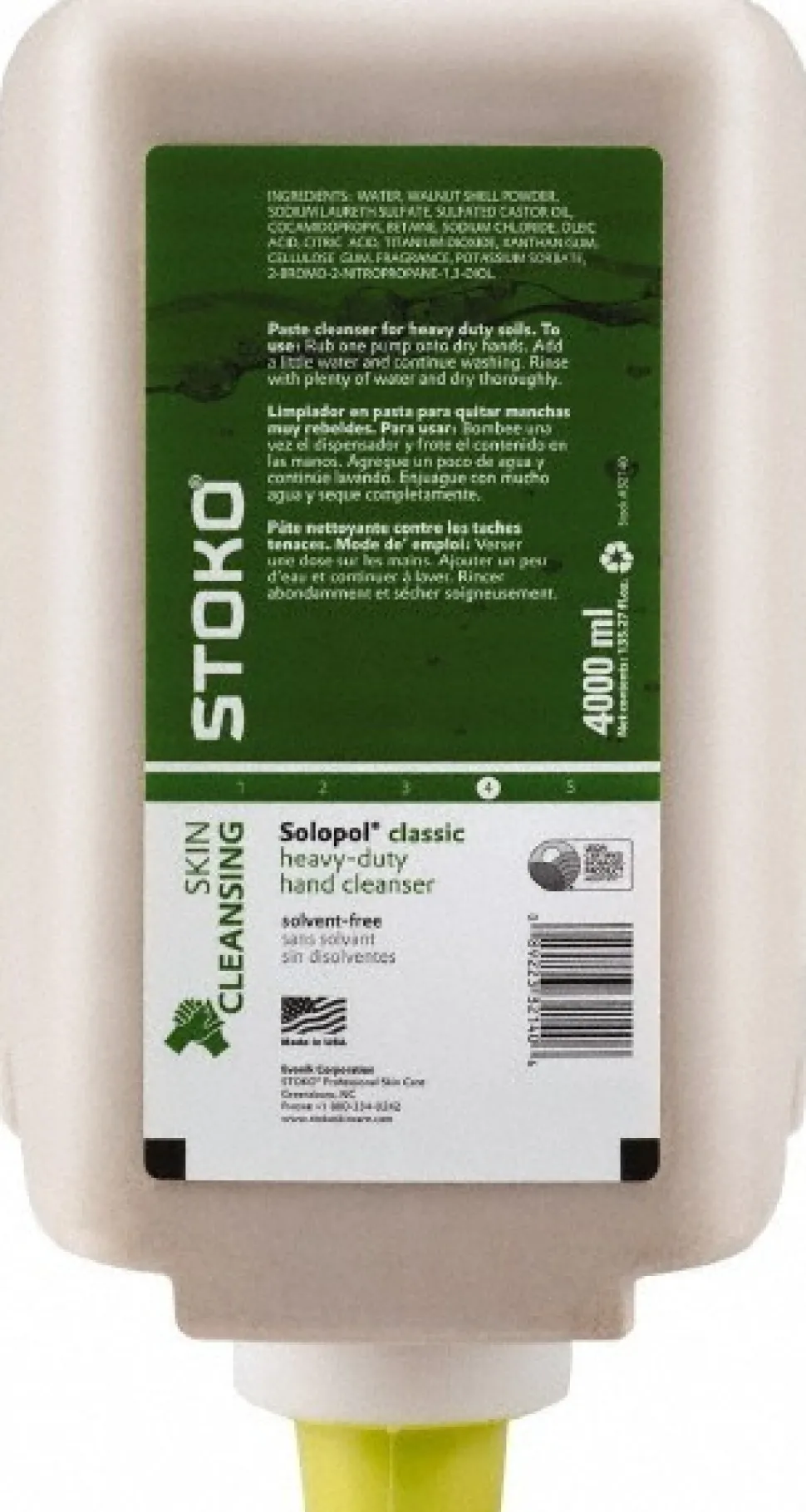 Hand Cleaner: 4 L Bottle
