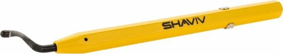 Hand Deburring Tool Set: 2 Pc, High Speed Steel