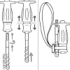 Hand Drills: Type: SDS Bit Hand Drill; Handle Style: Bulb Shape