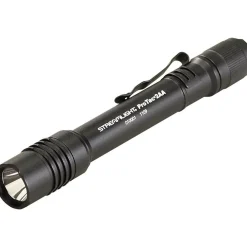 Handheld Flashlight: LED, 270 Lumens, 48 hr Max Run Time, Disposable Battery (Included)