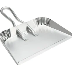 Handheld Dustpan: Aluminum Body, 9