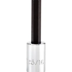 Hand Hex Bit Socket: 3/8