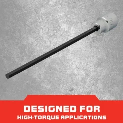 Hand Hex Bit Socket: 3/8