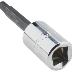 Hand Hex Bit Socket: 3/8" Drive, 5.00 mm Hex