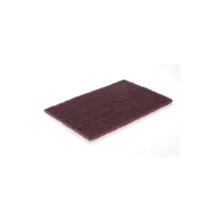Hand Sanding Pad: Non-Woven, Aluminum Oxide, Very Fine Grade, Maroon