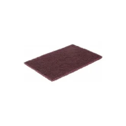 Hand Sanding Pad: Non-Woven, Aluminum Oxide, Very Fine Grade, Maroon