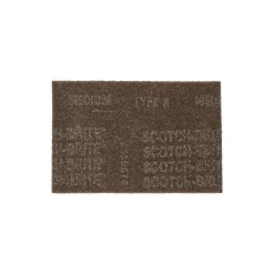 Hand Sanding Pad: Non-Woven, Aluminum Oxide, Coarse Grade, Tan