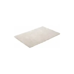 Hand Sanding Pad: Non-Woven, Non-Abrasive Nepheline Syenite, Super Fine Grade, White