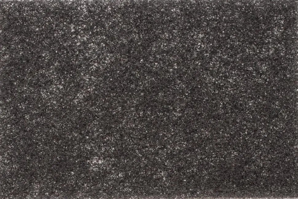 Hand Sanding Pad: Non-Woven, Silicon Carbide, Medium Grade, Gray