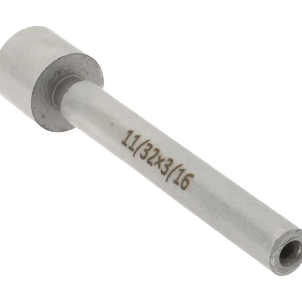 11/32" Head Dia, 3/16" Shank Dia, Counterbore Pilot