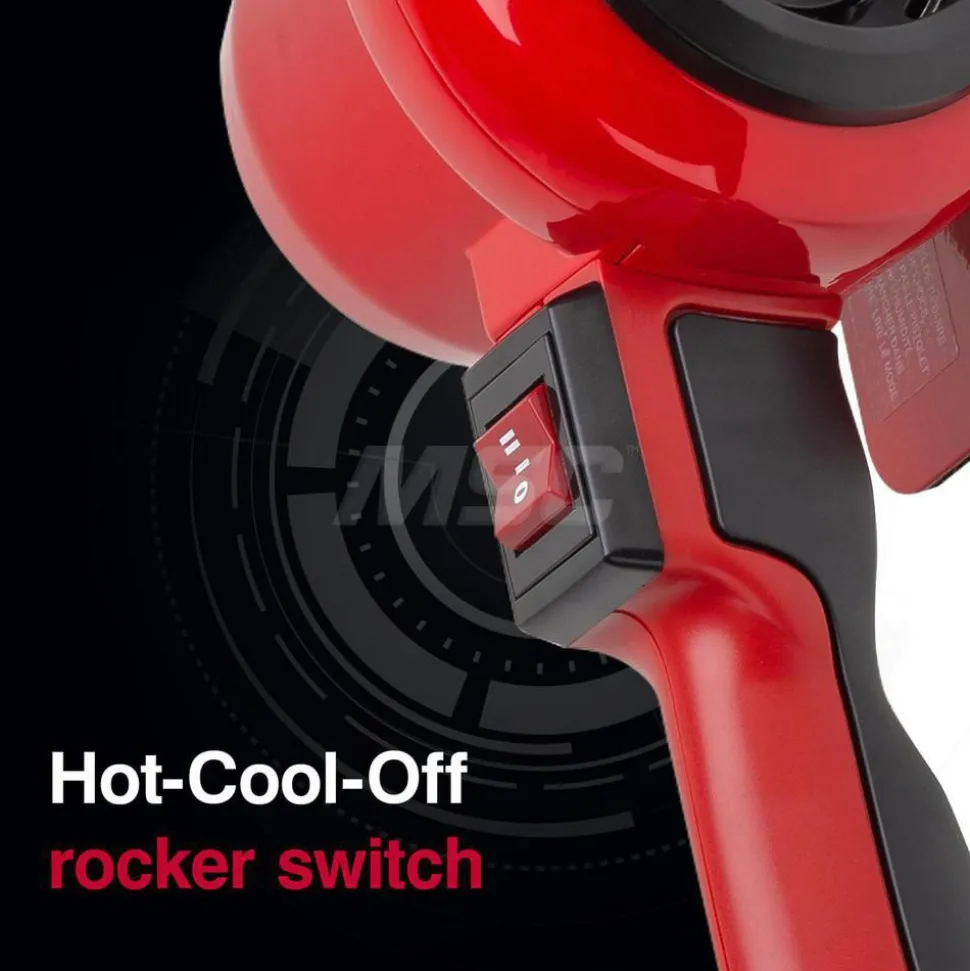 Heat Gun: 1200 °F, 27 CFM