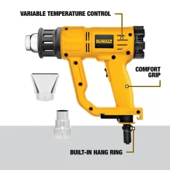 Heat Guns & Blowers: Product Type: Heat Gun; Type: Heat Gun; Heat Setting (Deg F): 120 to 1100