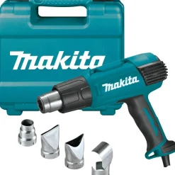 Heat Gun: 122 to 1202 °F, 10 & 17.6 CFM