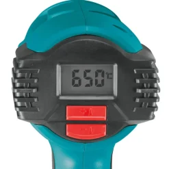 Heat Gun: 122 to 1202 °F, 10 & 17.6 CFM