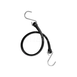 Heavy-Duty Bungee Strap Tie Down: Triangulated Galvanized S Hook, Non-Load Rated