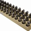 Heavy-Duty Stamp Set: 1/2" Character, 36 pc