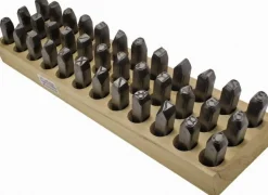 Heavy-Duty Stamp Set: 1/2" Character, 36 pc