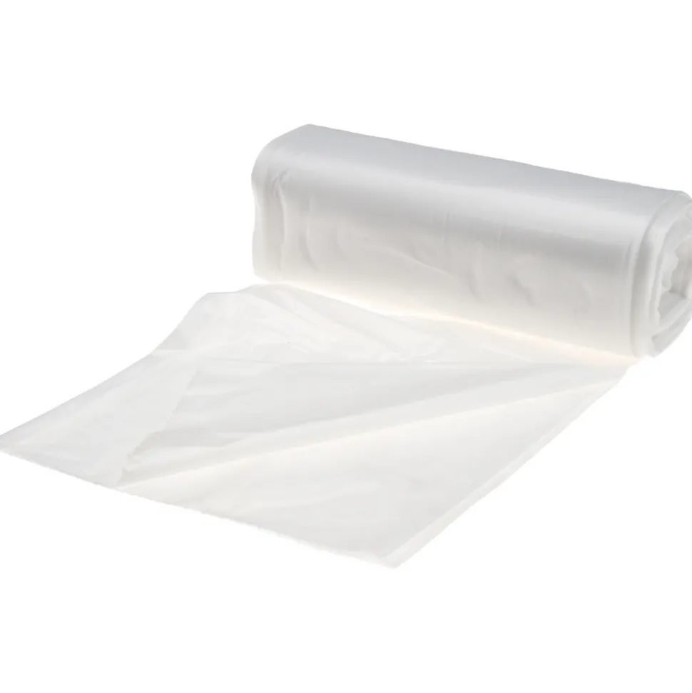 Heavy Duty Trash Bags: 33.000 gal, 1.1 mil, Pack of 250