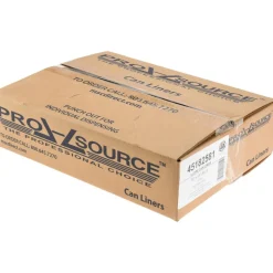 Heavy Duty Trash Bags: 60.000 gal, 1 mil, Pack of 100