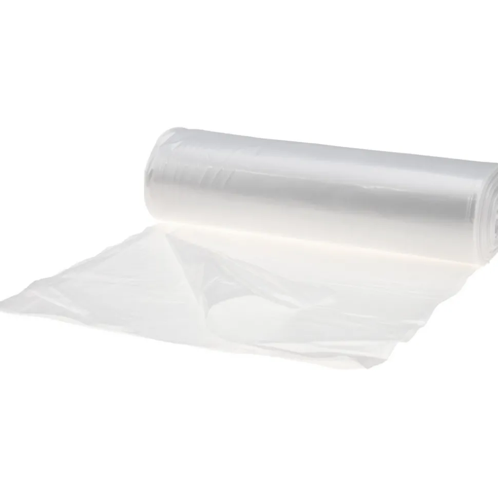 Heavy Duty Trash Bags: 56.000 gal, 1.1 mil, Pack of 100